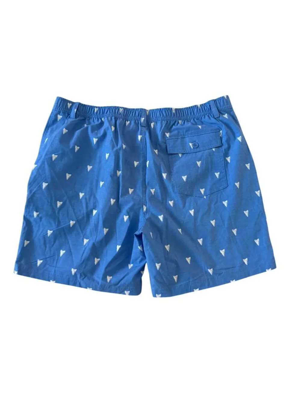 TACKLE & TIDE Men’s Blue Sharktooth Swim Shorts Size XXL